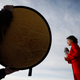 A journalist reports from Tiananmen Square on the opening session of the National People’s Congress in Beijing in March.